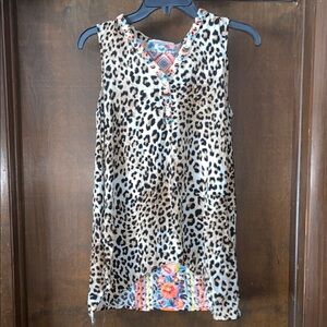 Savanna Jane Multicolor Embroidered Top